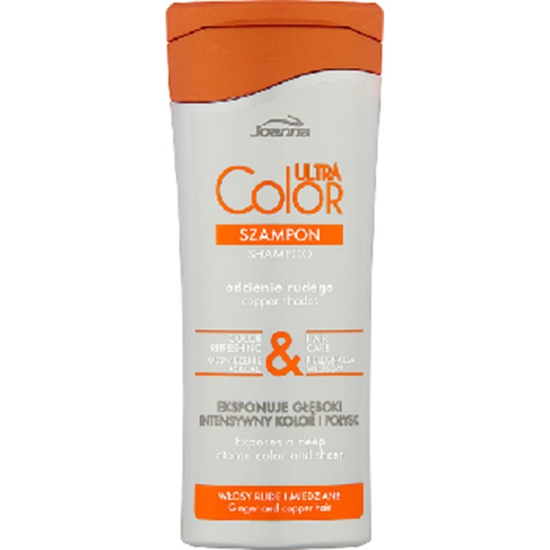 JOANNA JOANNA ULTRA COLOR Szampon Wlosy Rude i Miedziane 200 ml