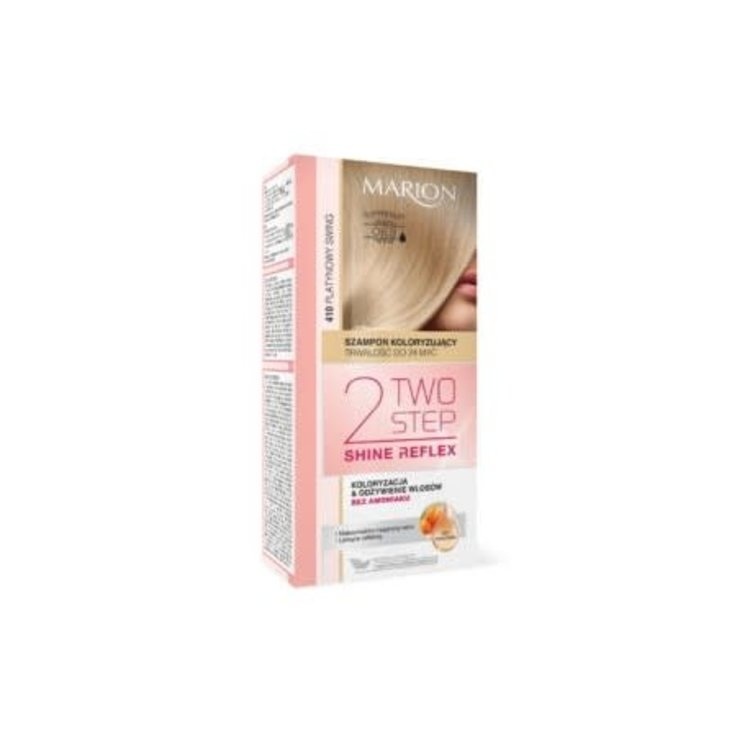 MARION MARION-Szampon Koloryzujacy ,2Two Step Shine Reflex,410Platinum Swing