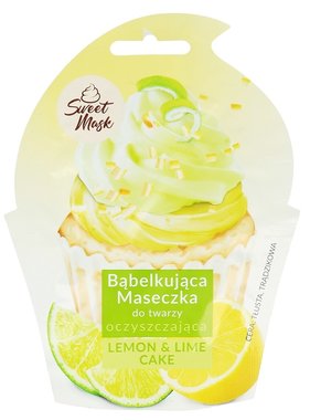 MARION Marion Babelkujaca Maseczka Do Twarzy Oczyszczajaca Lemon&Lime Cake