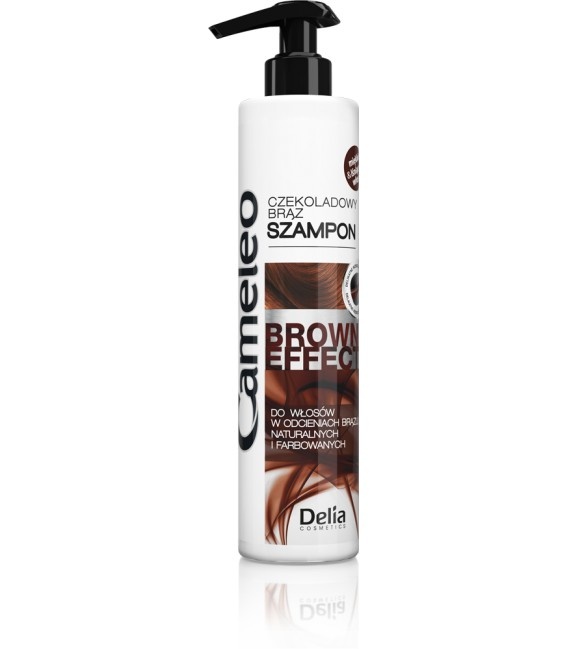 DELIA CAMELEO BROWN EFFECT Odświeżający szampon z efektem pogłębienia koloru dla brunetek 250ml