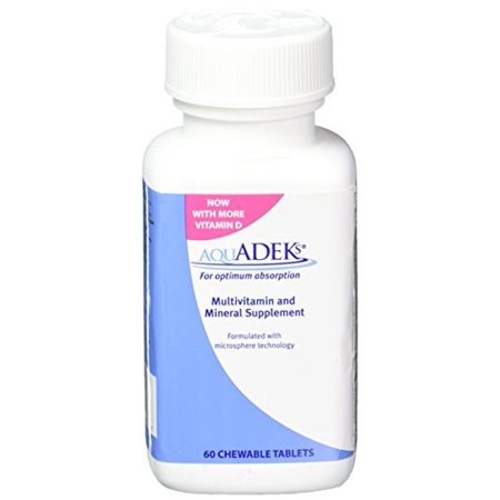 AQUADEKS Aquadeks Chewable Tablets Multi-Vitamins And Mineral Supplement - 60 tabs