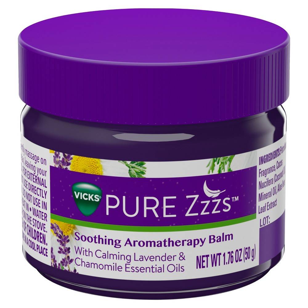 P&G VICKS- Pure Zzzs Soothing Aromatherapy Balm 50g
