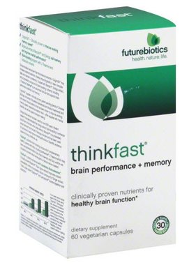FUTUREBIOTICS THINKFAST- Brain Performance+Memory 60 Veg Capsules