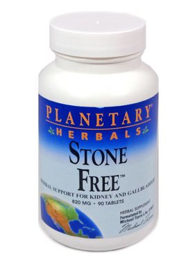 PLANETARY HERBALS STONE FREE- Herbal Support For Kidney And Gallbladder 820mg 90 Tablets