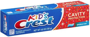 PROCTER&GAMBLE CREST- Kids Cavity Protection 4.6 oz. Sparkle Fun