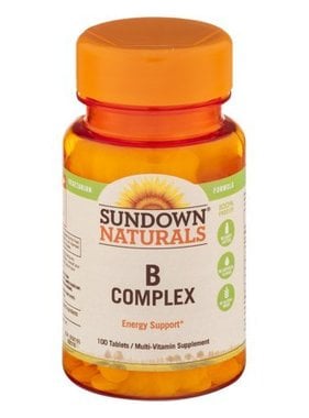 SUNDOWN NATURALS SUNDOWN NATURALS- B Complex 100 Tablets