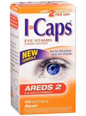 ALCON SYSTANE- I-Caps Eye Vitamin & Mineral Supplement 120 Softgels