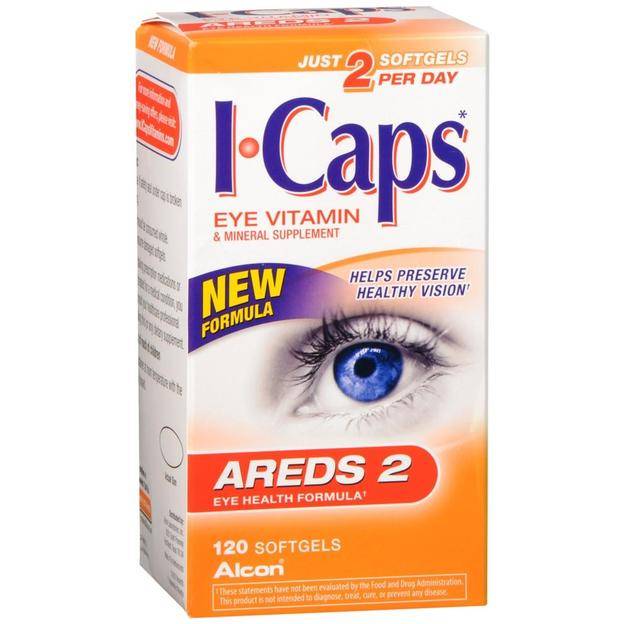 ALCON SYSTANE- I-Caps Eye Vitamin & Mineral Supplement 120 Softgels