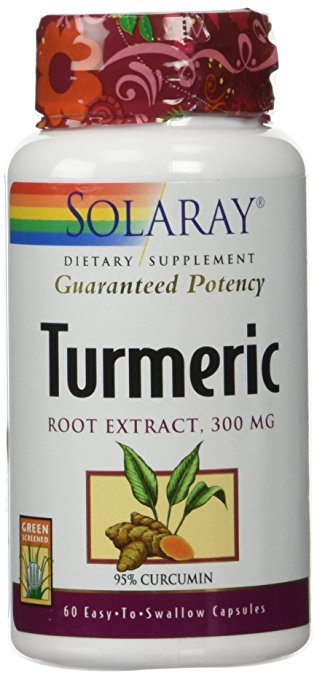 NUTRACEUTICAL CORP. SOLARAY- Turmeric Root Extract 300mg 60 VegCaps