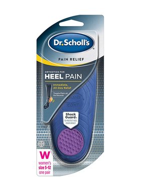 BAYER DR. SCHOLL'S- Pain Relief Orthotics For Heel Pain Women's Size 5-12