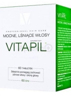 NUTROPHARMA NUTRO PHARMA- Vitapil Biotyna+Bambus 60 Tabletek