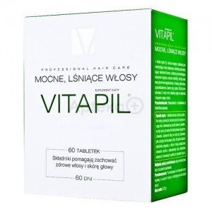 NUTROPHARMA NUTRO PHARMA- Vitapil Biotyna+Bambus 60 Tabletek