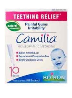 BOIRON BOIRON- Teething Relief Camilia Homeopathic Medicine 10 Doses
