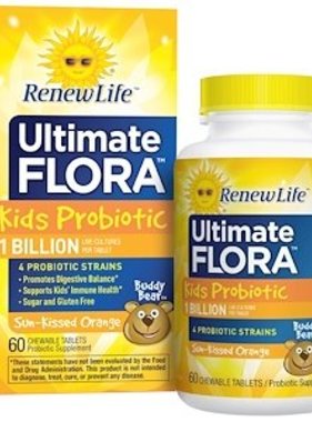 RENEW LIFE RENEW LIFE- Ultimate Flora Kids Probiotic 60 Chewable Tablets