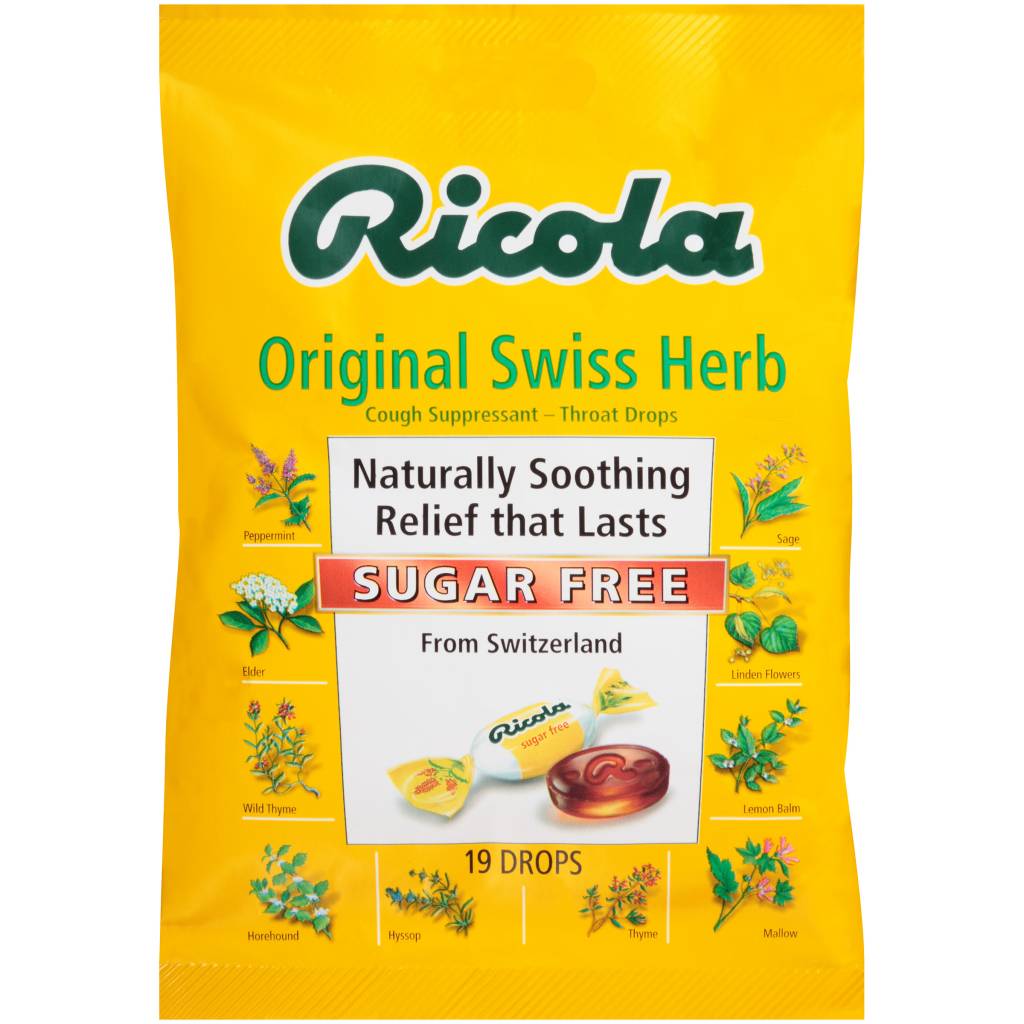 RICOLA RICOLA- Original Swiss Herb 19 Sugar Free Drops