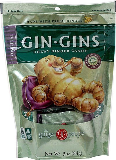 THE GINGER PEOPLE GIN GINS- Chewy Ginger Candy Original