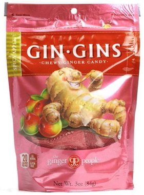THE GINGER PEOPLE GIN GINS- Chewy Ginger Candy Spicy Apple