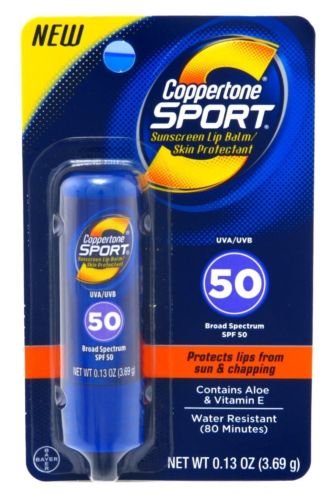 BAYER COPPERTONE-Sunscreen Lip Balm SPF 50  0.13 oz