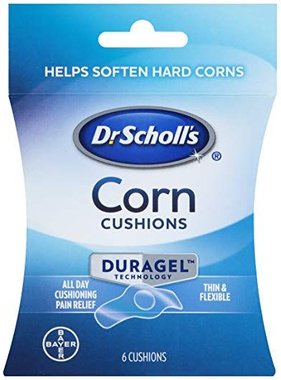 BAYER DR. SCHOLL'S- Corn Cushions Duragel Technology 6 Cushions