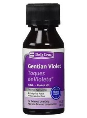DLC LABORATORIES DE LA CRUZ- Gentian Violet First Aid Antiseptic