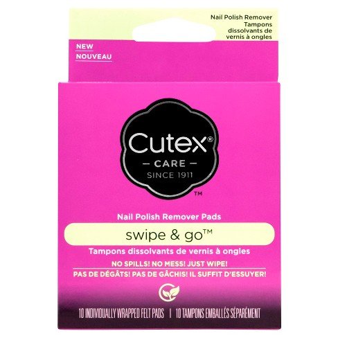 CUTEX CUTEX- Swipe&Go Nail Polish Remover Pads