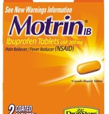 MOTRIN IB MOTRIN- Ibuprofen Tablets 200mg 2 Coated Caplets