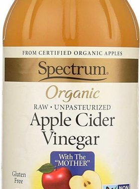 SPECTRUM SPECTRUM- Organic Raw Unpasteurized Apple Cider Vinegar 16 fl. oz.