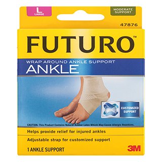 FUTURO FUTURO- Wrap Around Ankle Support Large