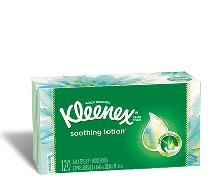 KLEENEX KLEENEX-Soothing Lotion 120 tissues