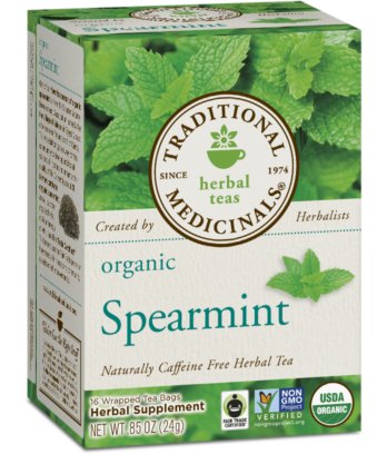TRADITIONAL MEDICINALS TRADITIONAL MEDICINALS-Spearmint 16 tea bags