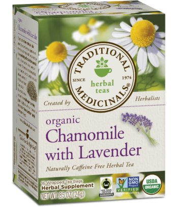 TRADITIONAL MEDICINALS TRADITIONAL MEDICINALS-Chamomile with Lavender 16 tea bags