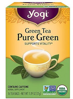 EAST WEST TEA COMPANY YOGI-Pure Green 16 tea bags