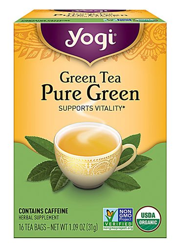 EAST WEST TEA COMPANY YOGI-Pure Green 16 tea bags