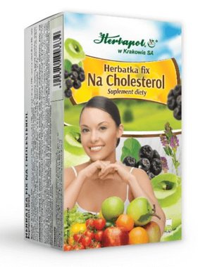 HERBAPOL KRAKOW HERBAPOL-Na Cholesterol Herbatka 20 sztuk