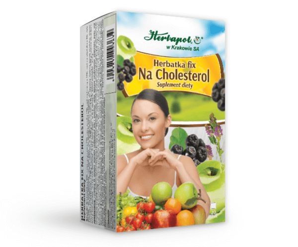 HERBAPOL KRAKOW HERBAPOL-Na Cholesterol Herbatka 20 sztuk