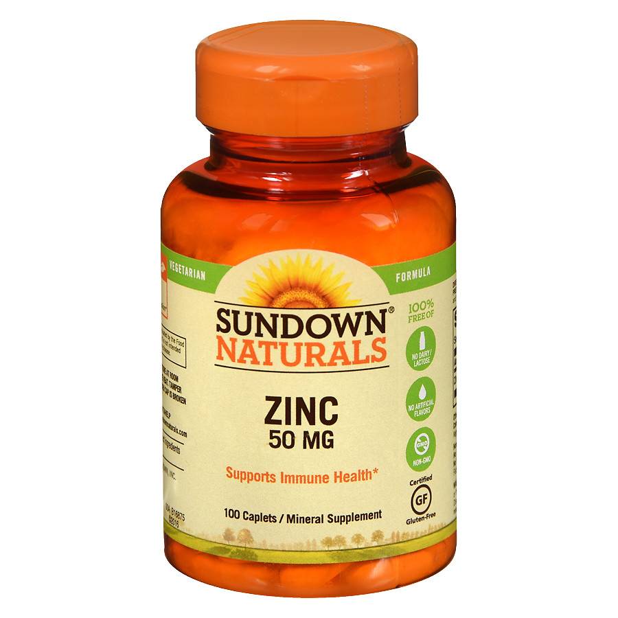 SUNDOWN SUNDOWN-Zinc 50 mg 100 caplets
