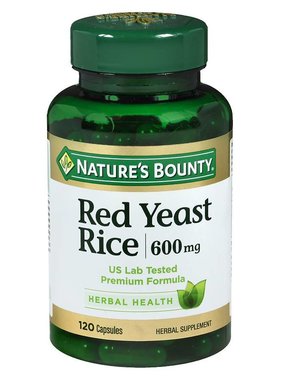 NATURES BOUNTY NATURE'S BOUNTY- Red Yeast Rice 600 mg 120 capsules