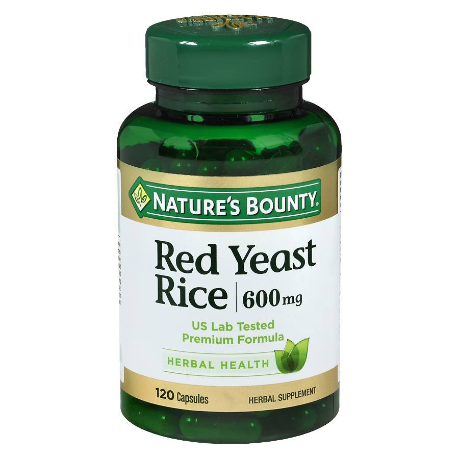 NATURES BOUNTY NATURE'S BOUNTY- Red Yeast Rice 600 mg 120 capsules
