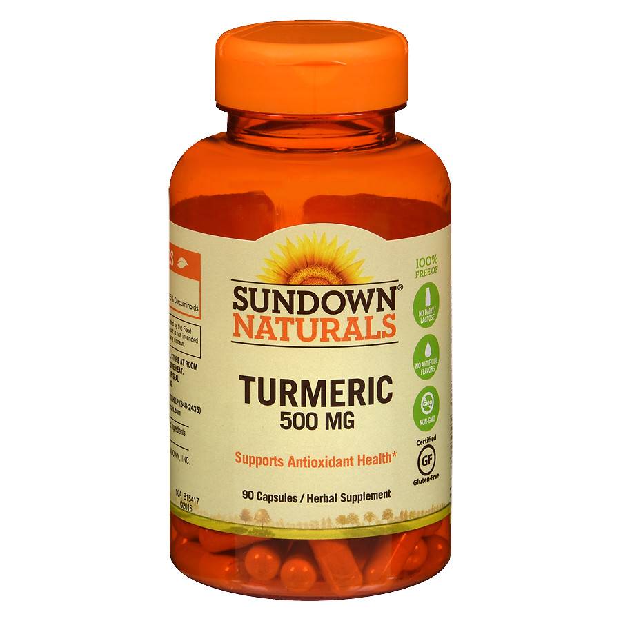 SUNDOWN SUNDOWN- Turmeric 500 mg 90 capsules