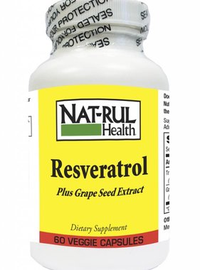 NATRUL HEALTH NAT-RUL-Resveratrol 60 capsules