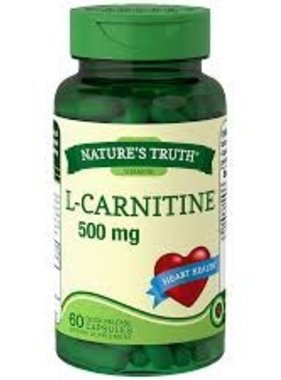 NATURE'S TRUTH NATURE'S TRUTH-L Carnitine 500 mg 60 capsules