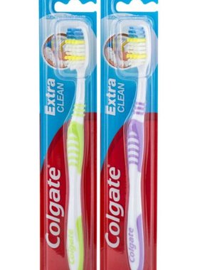 COLGATE-PALMOLIVE COLGATE- Extra Clean Soft Purple Toothbrush