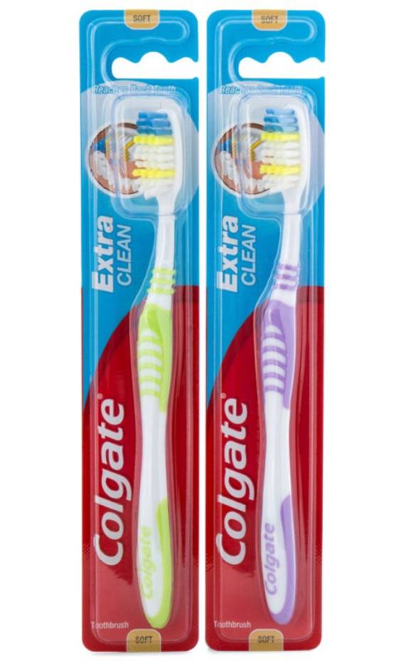 COLGATE-PALMOLIVE COLGATE- Extra Clean Soft Purple Toothbrush