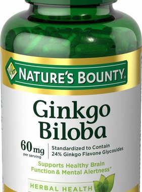 NATURES BOUNTY NATURE'S BOUNTY-Ginkgo Biloba 120 mg 100 capsules