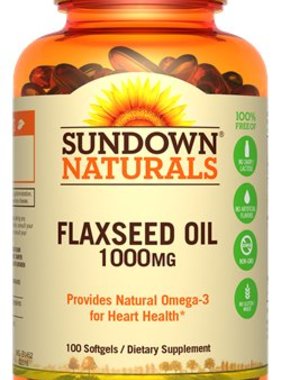 SUNDOWN SUNDOWN- Flaxseed Oil 1000 mg 100 softgels