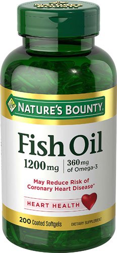 NATURES BOUNTY NATURE'S BOUNTY-Fish Oil 1200 mg 60 softgels
