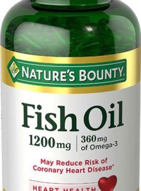 NATURES BOUNTY NATURE'S BOUNTY- Fish Oil 1000 mg 145 softgels