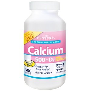 PREFERRED PLUS CALCIUM- 500+Vitamin D 100 tablets