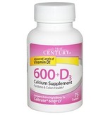 21 CENTURY CALCIUM-600+Vitamin D 60 tablets