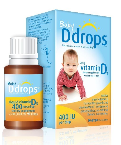 DDROPS COMPANY BABY D DROPS-Vitamin D3 2.5 ml